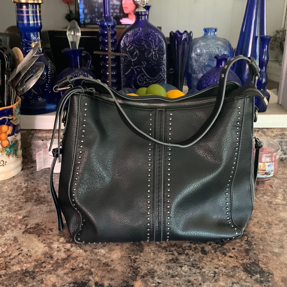 Montana West Select Leather Shoulder Bag